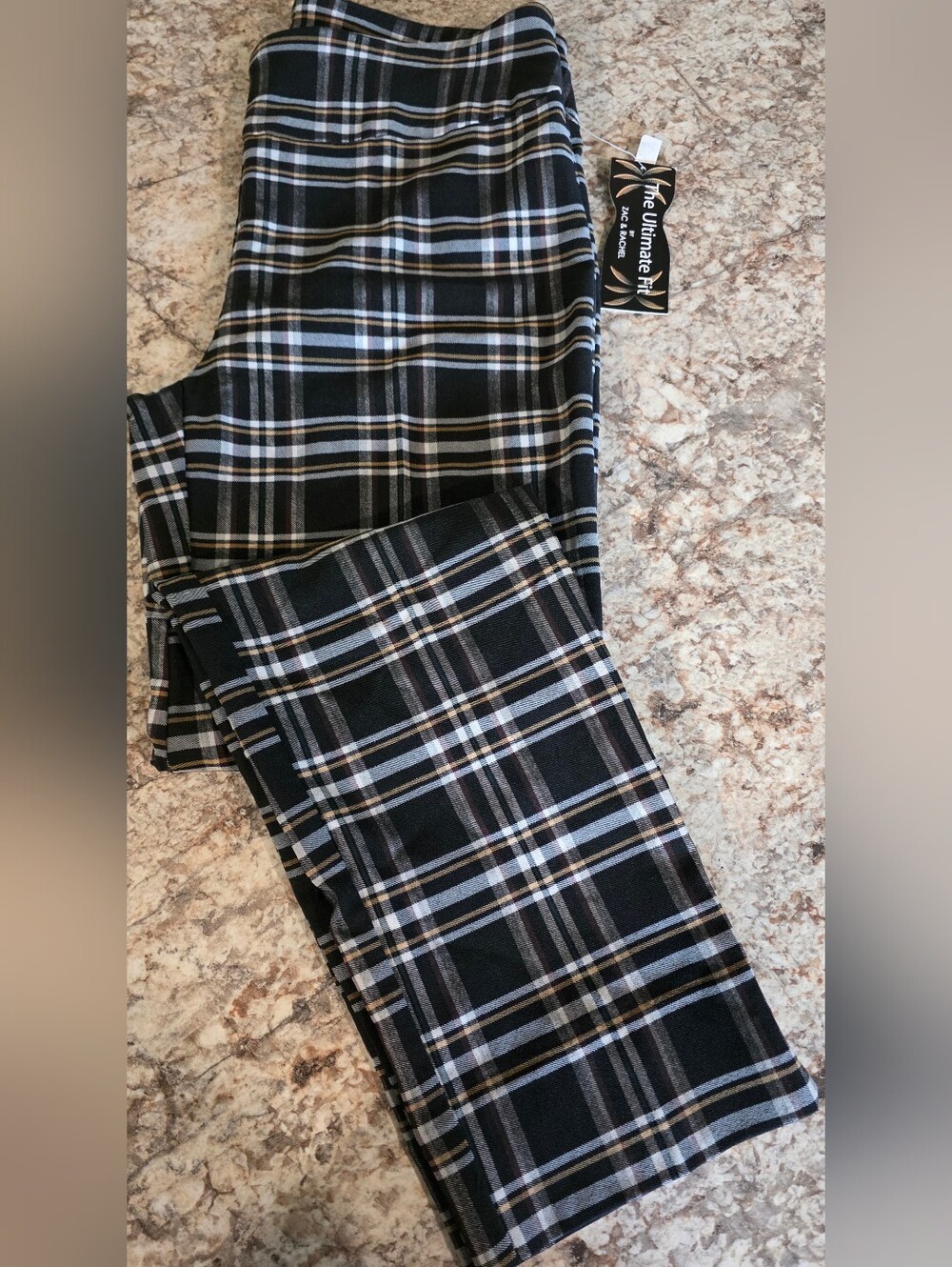 Zac & Rachel "The Ultimate Fit" pull-on stretch pants NWT Size 12